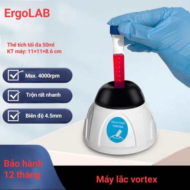 Máy lắc vortex phòng thí nghiệm, máy trộn vortex, vortex mixer