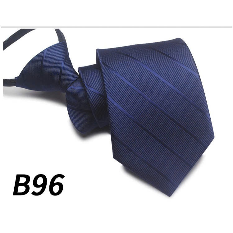 Cà vạt thắt sẵn lụa gấm cao cấp sự kiện cưới hỏi