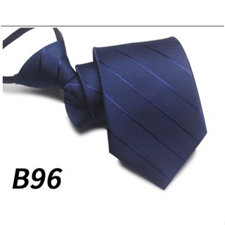 Cà vạt thắt sẵn lụa gấm cao cấp sự kiện cưới hỏi