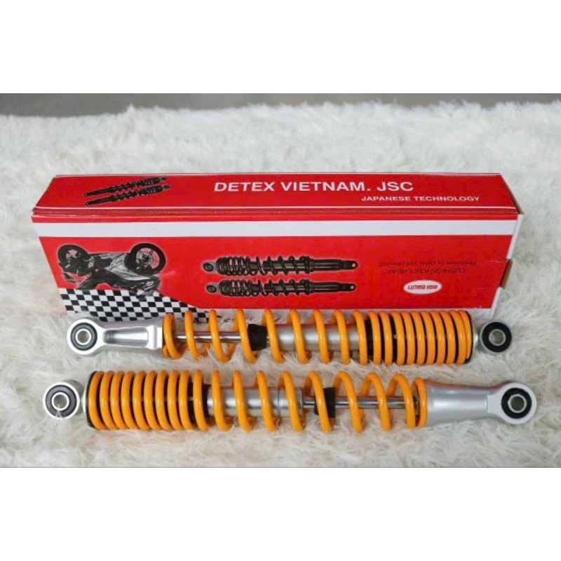 Phuộc sau Wave RS 100 , Wave S 100 , Wave RSX 100 hiệu DETEX ( 34.5cm )