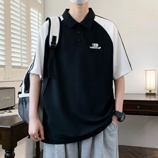 Áo Polo Nam Nữ thêu chữ BB và 2 sọc ở tay Unisex - Áo Cổ Bẻ có khoá kéo Tay Lỡ Chất Liệu Tổ Ong Dệt Trẻ Trung, Cá Tính