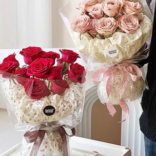  Giấy nhăn gói hoa 20 tờ hoạ tiết 50cmx70cm loại cao cấp làm trang trí gói hoa gói quà 