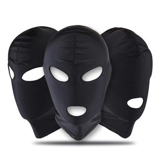 [ Che tên ] Mũ, Mặt Nạ, Trùm Đầu Ninja đạo chích Cosplay trùm kín đầu 1 - 3 Lỗ DC041