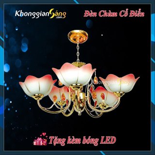 [BÓNG LED] ĐÈN CHÙM NHỎ GỌN THẢ TRẦN TRANG TRÍ KHÔNG GIAN PHÒNG KHÁCH, BẾP, SẢNH, MÁI VÒM