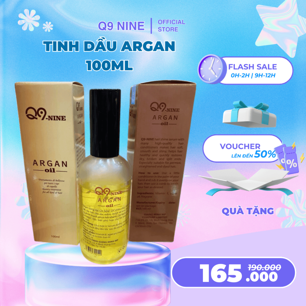 Tinh Dầu Argan Oil Q9_nine