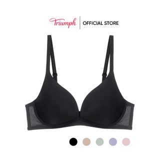 Áo Lót Triumph Invisible Inside-Out HU DV Không Gọng Mút Nâng Cổ Chữ V