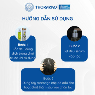 THORAKAO SERUM DƯỠNG TÓC 75ML - (TINH DẦU DỪA, BƯỞI, OLIVE)