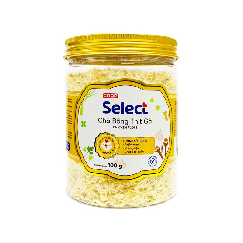 Chà bông thịt gà Co.op Select