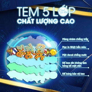 Miếng dán chữ CẮT TÓC ĐÊ decal trang trí tiệm salon tóc nam barber shop decor cửa kính