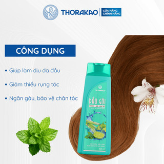 Thorakao Dầu gội chanh sả bạc hà