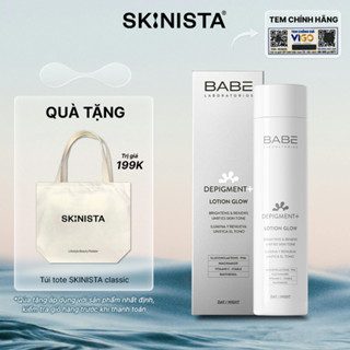 Lotion Babé Depigment Lotion Glow sáng da, giảm thâm và đốm nâu 150ml