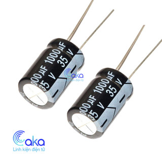 Tụ hóa 35V 1000uF 2 chân xuyên lỗ