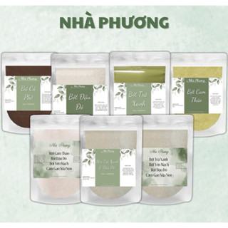 Bột Đắp Body, Mặt Thiên Nhiên NHÀ PHƯƠNG 8 Loại gói 250g,500g,1kg