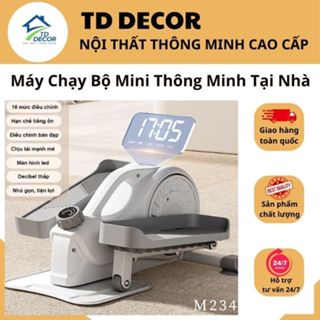 Máy Chạy Bộ Mini Tại Nhà, Máy Đi Bộ Giảm Mỡ Toàn Thân Thon Gọn Cơ Thể, Máy Tập Đi Bộ Không Ồn M234