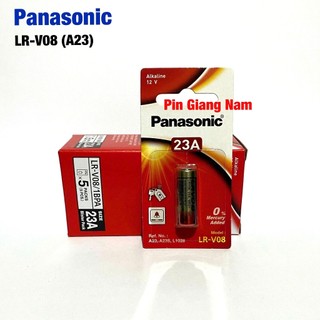 Combo 5 Viên Pin A23 Panasonic 12V Loại Tốt Hàng Chính Hãng Dùng Cho Điều Khiển Cửa Cuốn, Chuông Cửa