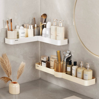 Kệ nhà tắm Ecoco mẫu mới 2in1 xoay 90độ hoặc 180độ dán tường không khoan đục - ECOCO 24203,24204