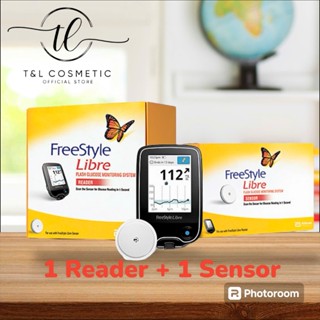   COMBO 1 ĐẦU ĐỌC + 1 CẢM BIẾN  Máy đo đường huyết không cần lấy máy FreeStyle Libre Abbott 