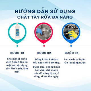 Chất tẩy rửa đa năng SUMO 700g
