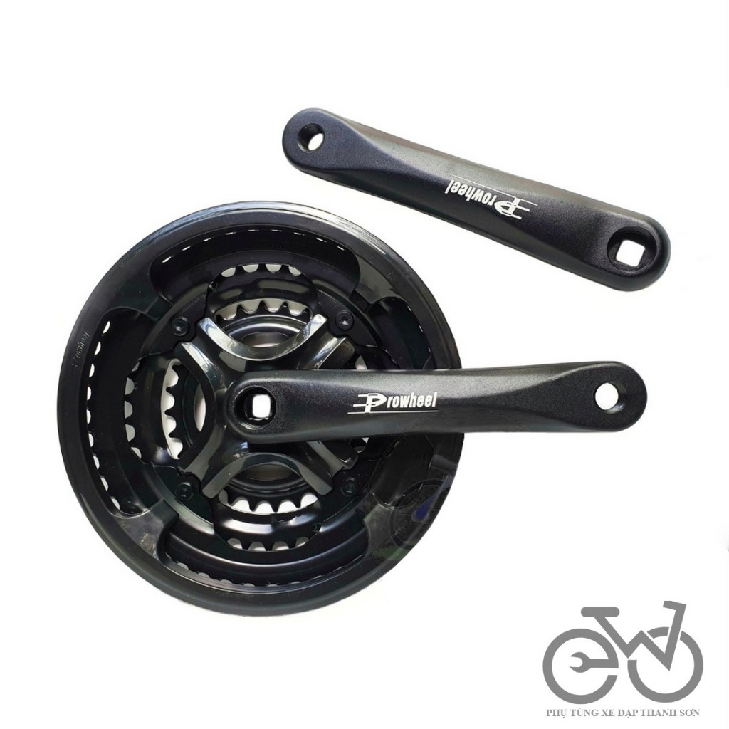 Đùi Dĩa Nhôm Xe Đạp 3 tầng MTB Prowheel 42T/48T