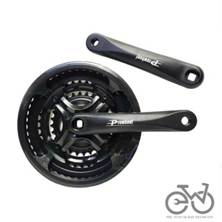 Đùi Dĩa Nhôm Xe Đạp 3 tầng MTB Prowheel 42T/48T