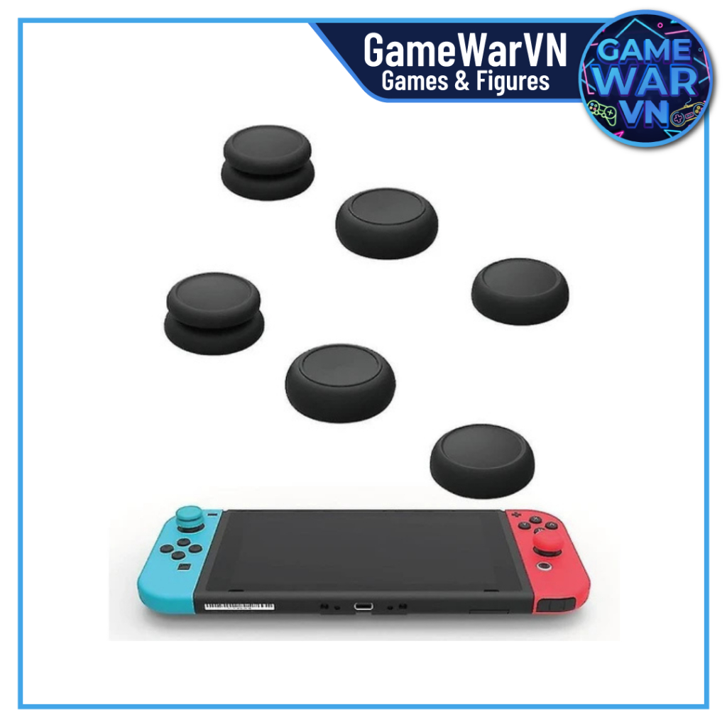 Set Nút Bọc Cần Analog Caps Cho Máy Nintendo Switch - Skull & Co.