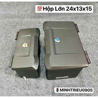 Hộp đựng đồ Mẫu Lớn Gắn Winner X - Exciter 135/150/155 - Sirius - Wave ( 24x13x15 )