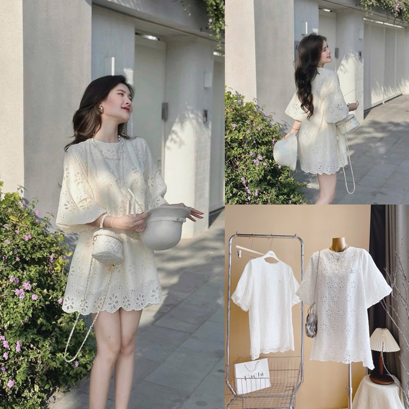 ĐẦM BBD TAY TIÊN ĐAN XỐP