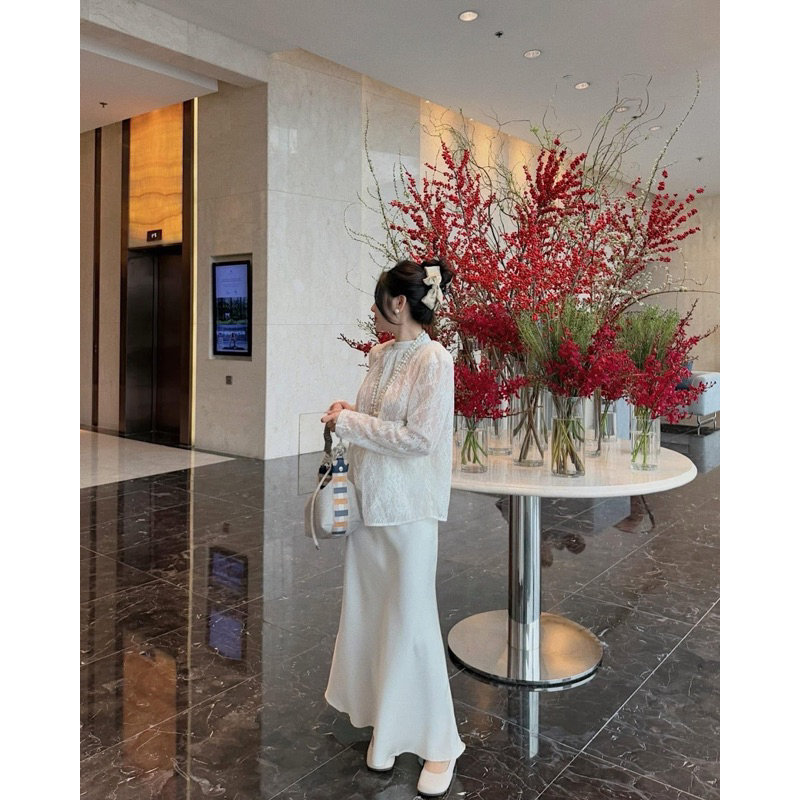 𝐁𝐄𝐓𝐈𝐒 || Chân Váy Lụa Đuôi Cá Hàng QC Loại 1