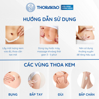 Kem Massage Gừng Thorakao 200g