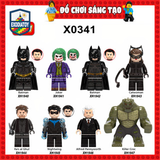 Xếp hình Minifigure DC Comics Siêu anh hùng trong phim The Batman - Đồ Chơi Lắp Ghép Sáng Tạo - XINH X0341