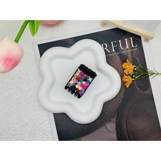 Kẹp tóc càng cua 5 răng đính đá nhiều màu cho nữ