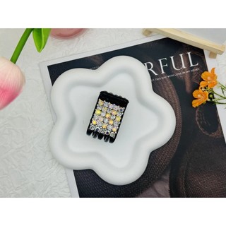 Kẹp tóc càng cua 5 răng đính đá nhiều màu cho nữ