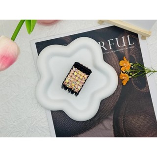 Kẹp tóc càng cua 5 răng đính đá nhiều màu cho nữ