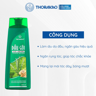 Thorakao Dầu gội củ sả mần trầu