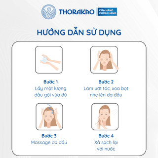 Thorakao Dầu gội củ sả mần trầu
