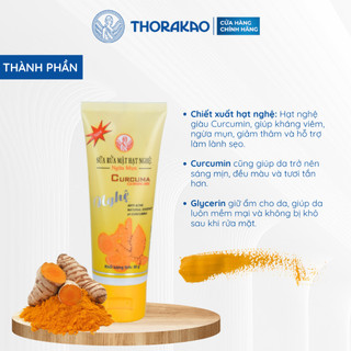SỮA RỬA MẶT HẠT NGHỆ NGỪA MỤN THORAKAO