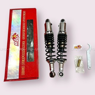 Phuộc REDLEO Wave, Dream, Future Không Bình Dầu KHÔNG TĂNG CHỈNH, MÀU BẠC LÒ XO ĐEN