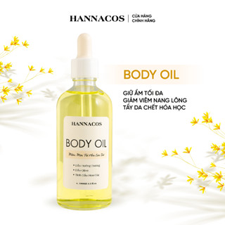 Body Oil Dầu Dưỡng Da Body 2% BHA Hannacos