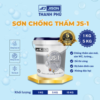 Chống thấm Jison JS1 - Keo Chống thấm tè tôn, tường và sàn mái