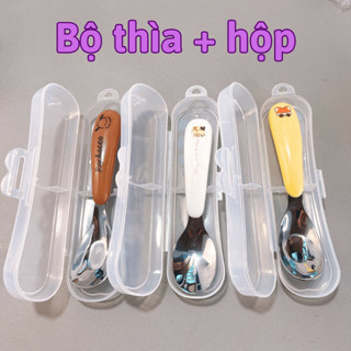 Thìa Inox tập ăn dặm cho bé, muỗng Inox không gỉ an toàn cho bé traffic