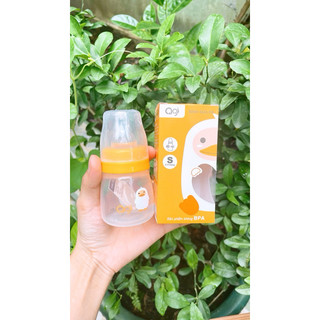 Bình Sữa Agi Cổ Hẹp 60ml/ 140ml/ 240ml cho bé từ sơ sinh đến lớn