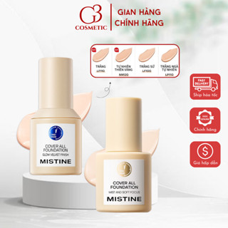 Kem nền MISTINE dưỡng ẩm dạng lỏng 30g che phủ tốt kiềm dầu lâu xuống tone G3COSMETICS