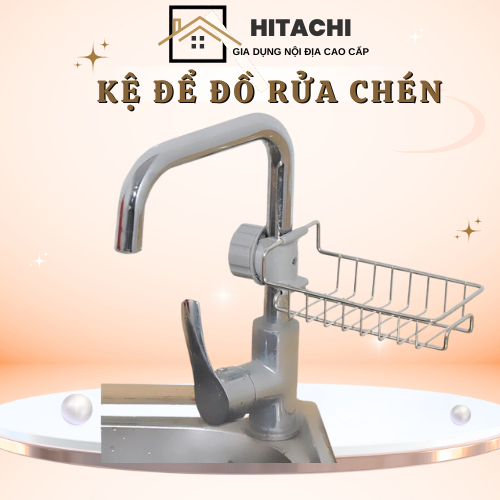Kệ để đồ rửa chén, bát cao cấp, kệ đặt cạnh vòi rửa bát