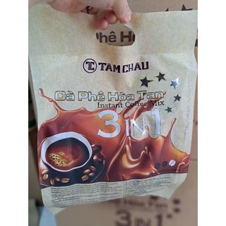 Cà phê Tâm Châu hoà tan 3in1 (gói 850gr) - Cà phê sữa đá