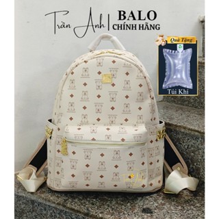 Balo Gấu Khóa Đồng Thời Trang Phong Cách Hàn Quốc Size 40 - Đựng vừa sách vở A4, Atlat địa lý, Laptop 14in