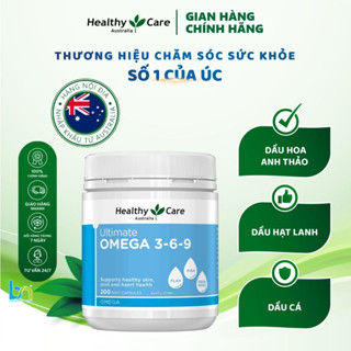 Viên uống Healthy care Ultimate Omega 3-6-9 hộp 200 viên