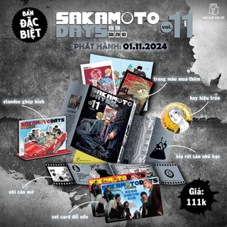 Sách- Sakamoto days -Bản đặc biệt,thường- Skyline's