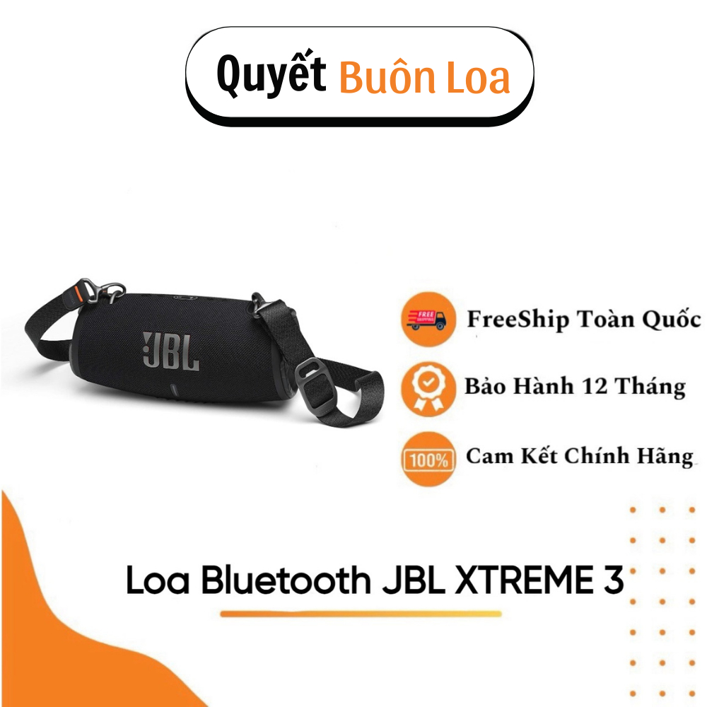 [HÀNG CHÍNH HÃNG] Loa Bluetooth JBL Xtreme 3 - 50w