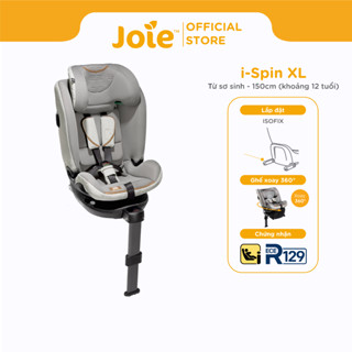 Ghế ngồi ô tô cho bé Joie i Spin XL Oyster xoay 360 độ có isofix