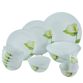 Bát đĩa thủy tinh Opal tròn AS - Laopala